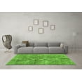 thumbnail image 3 of Ahgly Company Indoor Rectangle Abstract Green Modern Area Rugs, 8' x 12', 3 of 4