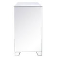 thumbnail image 4 of Elegant Decor 60 in silver crystal mirrored six drawer cabinet, 4 of 5
