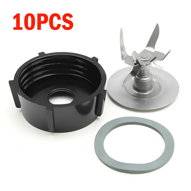 Anself 10 Pieces Replacement Parts, Bar Stool Chair Base Replacement Floor Protector Ring Seal