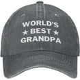 thumbnail image 1 of Nobody Cares Work Harder Hat Adjustable Flat Bill Hat Baseball Cap for Men Women, 1 of 8