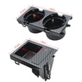 thumbnail image 3 of Geloo Car Cup Holder Center Console Insert Front Seat Carbon Fiber Cup Holders Coin Holder for BMW 3Series E46, 3 of 9