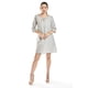 thumbnail image 1 of Vestido de lino a rayas Roman Fashion /Juvenil, 4085 (Líneas negras) negro M, 1 of 5