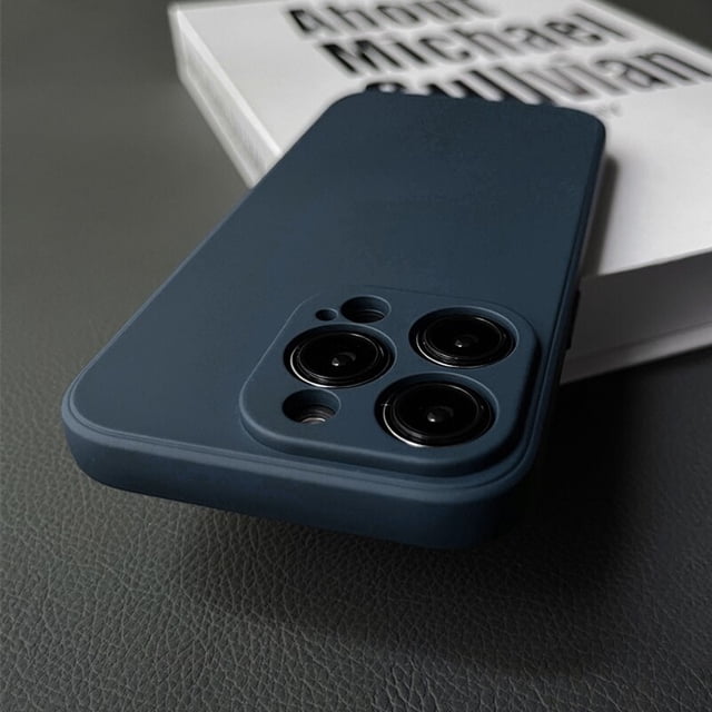 Utooper-funda cuadrada de silicona líquida para iPhone, protector a prueba de golpes para modelos 14, 13, 11, 12 Pro Max, Mini, X, XS Max, XR, 7, 8 Plus, SE, 2020 Fivean unisex