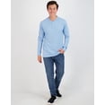 thumbnail image 5 of Real Essentials 3 Pack: Men's Cotton Long Sleeve Henley T-Shirt - Casual Work Activewear Tee (Available In Big & Tall), 5 of 5
