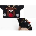 thumbnail image 4 of Suéter con estampado de renos para perros y mascotas, ropa cálida, de punto, ropa XXS-L Zulema Abrigo cálido, 4 of 8