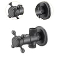 thumbnail image 6 of deevoka Bathroom Angle Stop Valve Copper Water Shut Off Valve for Sink Bathroom Home Style A, 6 of 9