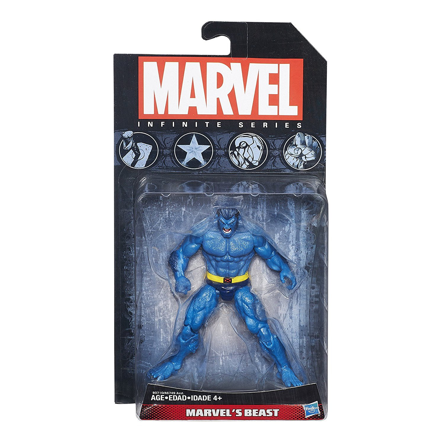 Marvel Infinite Series Blue Beast Action Figure 