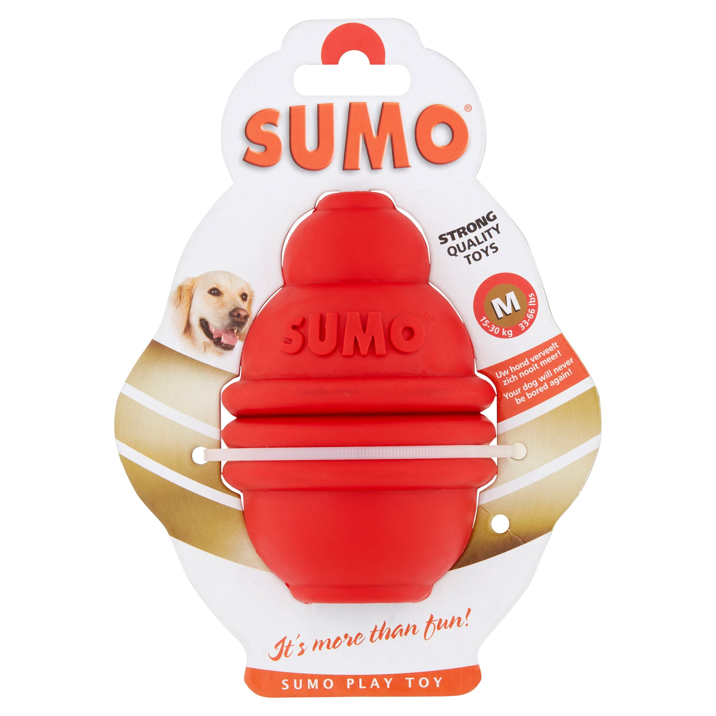 sumo dog toy