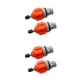 thumbnail image 2 of Kenally Paquete de 2 adaptadores de bomba de SUP inflables con válvula de aire, juegos portátiles de goma de cobre, convertidor de adaptadores, barcos, Naranja 2piezas Kenally  CBP214679, 2 of 6