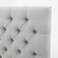 thumbnail image 4 of Christopher Knight Home Jezebel Fabric Headboard, Queen / Full, Light Grey, 4 of 5