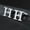 H, variant on Wedding Cufflinks Groom Cufflinks 26 Letters Clothes Accessories Shirt Cuff Link-H