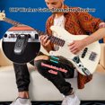 thumbnail image 3 of Guitar Wireless Guitar System Rechargeable 2.4G Portable UHF Guitar  Set for Electric Guitar Bass Electric Wind Instruments Real-time Transmission 270 Degree, 3 of 7