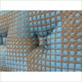 thumbnail image 2 of Mattresses | Restonic 12" Hybrid Euro Top Full Mattress, Plush Pocketed Coil | Foam | Grey+Blue, 2 of 6