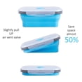 thumbnail image 4 of Contenedores de almacenamiento de alimentos Annaklin plegables 500 ml (x4), 4 of 9