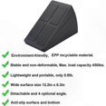 thumbnail image 4 of Set of 3 Non-Slip Yoga Blocks with Adjustable Foot Stretcher for Gym & Stretching Workouts, 4 of 5