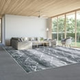 thumbnail image 2 of ZACOO 8'x10' Large Washable Rugs Modern Rug for Bedroom Living Room Rug Geometric Rug Non Slip Carpet Farmhouse Throw Rugs, Grey, 2 of 8