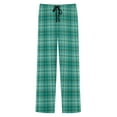 thumbnail image 6 of purcolt Mens Plaid Pajama Pants Drawstring Elastic Waist Lightweight Sleep Pants Lounge Pants Sleepwear PJ Bottoms with Pockets, 6 of 7