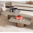 thumbnail image 6 of Michael Amini Canberra Short Cocktail Table - Light Ash, 6 of 8