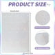 thumbnail image 4 of 36 Hojas de Papel Adhesivo Holográfico, Hojas Laminadas Holográficas, Hojas de Pegatinas de Vinilo Transparente, 11,7 X 8,3 Pulgadas (Estrella), 4 of 5