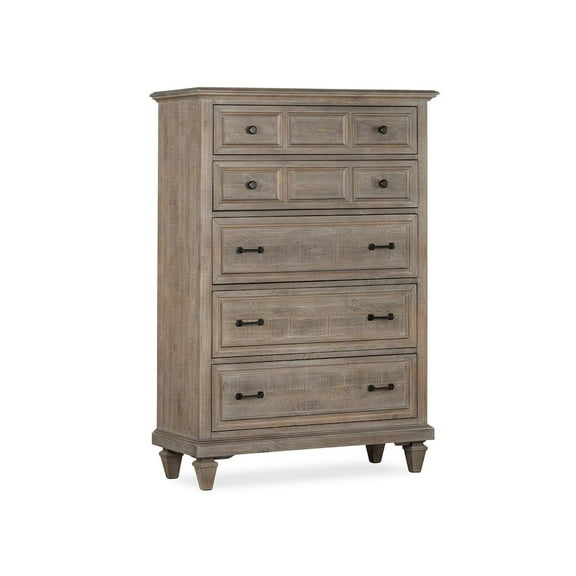 Magnussen Lancaster 5 Drawer Chest in Dovetail Gray