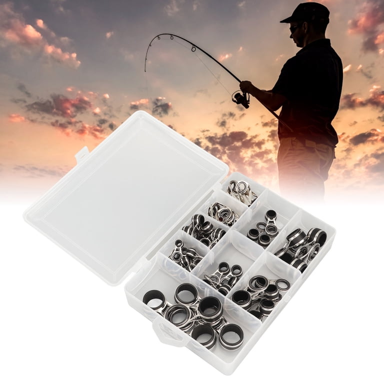 fishing rod guides walmart Black 5Pcs Tip 6#~16#  9km-dwlife Fishing rod is not included here.California Proposition 65 Warning NFTIGB Premium Stainless Steel Ceramic
