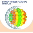 thumbnail image 2 of Lettuce Pets Dog Toys, Lettuce Pets Chew Ball, Heavy-Duty Spiky Chew Ball, 2 of 5