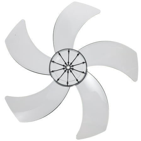 LOLIPPYY Plastic Fan Blade 5-Leaves Replacement Universal Easy to Install 1Set