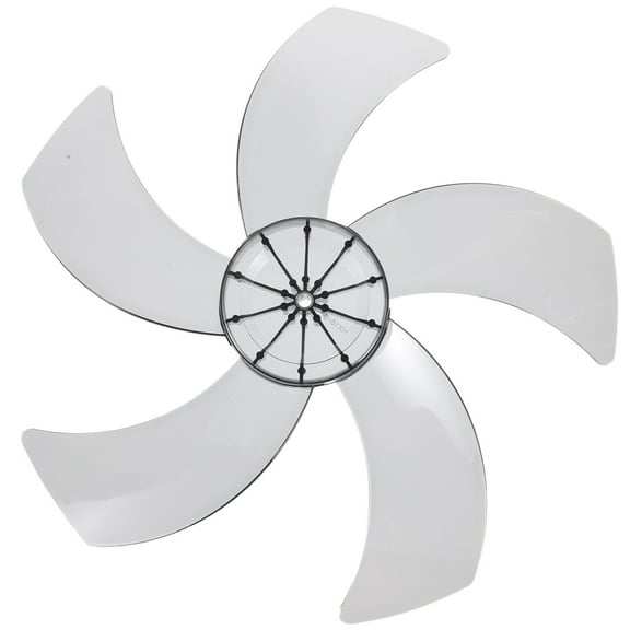 LOLIPPYY Plastic Fan Blade 5-Leaves Replacement Universal Easy to Install 1Set