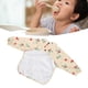 thumbnail image 4 of Babero De Manga Impermeable Con Prueba De Desorden, Manga Larga Completa PU Suave Para 6-12 Meses Impresión De Frutas Para Bebés Pequeños, Adecuado Para Comidas De Viaje Para, 4 of 7