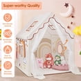 thumbnail image 2 of Carpa para Niños con Animales Adheridos, Tienda de Juego para Bebés y Niñas, 2 of 7