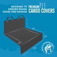 thumbnail image 4 of Bulldogology Premium SUV Cargo Liner Funda de asiento para perros – Funda de carga para maletero de mascotas, resistente al agua, respaldo antideslizante, lavable, con protección de solapa de parachoq, 4 of 5