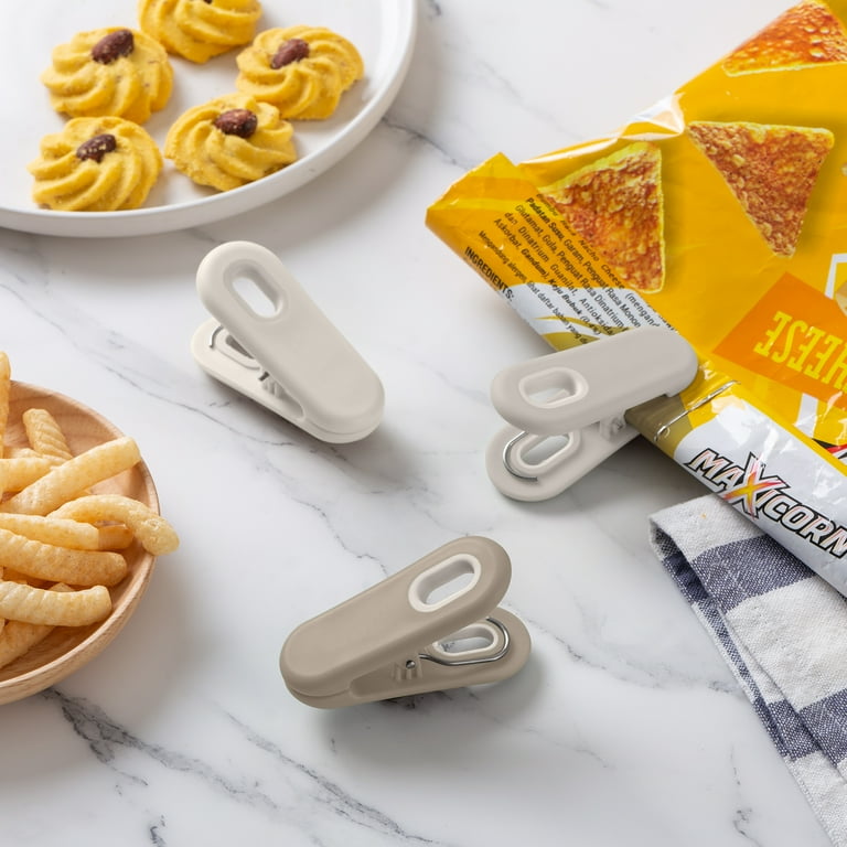 Cook with Color Bag Clip Set, Durable, Secure & Multi-Purpose (8