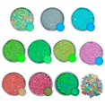 thumbnail image 4 of Lttoisl Luminous Glow-in-the-Dark Garden Pebbles, Decorative Stones for Outdoor Landscaping, No Power Needed, Long-Lasting Luminous Material, Irregular Shape, 50-Piece Bag, Assorted Sizes, 4 of 8