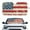 Usa Flag, variant on KUIFORTI Car Windshield Sun Shade Foldable Sunshade Cute Cat Automotive Windshield Sunshades - Reflective Polyester Blocks Heat and Sun - Works with Sedans, SUVs & Trucks!