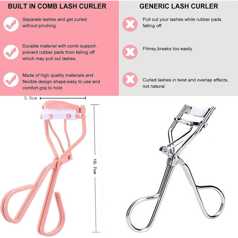 Eyelash Curler With Comfort Grip, Eyelashes Curlers Eyelash