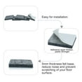 thumbnail image 4 of Unique Bargains Felt Furniture Pad Self Adhesive Anti-scratch for Floor Protector Grey 96pcs, 4 of 7