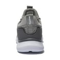 thumbnail image 3 of WOTTE Men's Athletic Walking Running Shoes Slip-on Casual Mesh Sneakers Comfort Fashion, Grey Size 14, 3 of 8