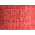 thumbnail image 1 of Ahgly Company Indoor Rectangle Oriental Red Industrial Area Rugs, 7' x 9', 1 of 4
