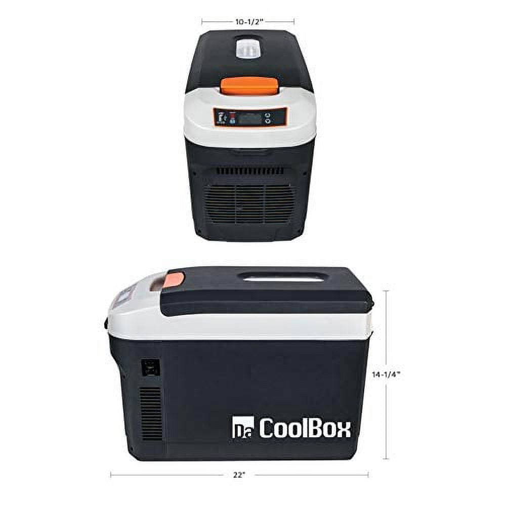 United Pacific 99122 Portable 23Qt Thermoelectric Top Loader Cooler, Electric Plug-in Cooler & Warmer for Food & Drinks - 1 Unit