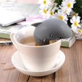 thumbnail image 2 of Tea Strainer Creative Shape Silicone Tea Infuser Food Grade Fine Mesh Tea Leaf Filter for Home, 2 of 5