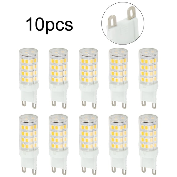 HIBIBUD 5W Daylight White 6000K Light Bulbs,Energy-Saving (10 Pack)