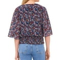 thumbnail image 2 of Sam and Jess Womens Floral Print  Blouse, 2 of 2