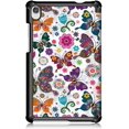 thumbnail image 2 of Epicgadget Case for Lenovo Tab M8 (3rd Gen) / Smart Tab M8 / Tab M8 FHD / Tab M8 HD LTE / Tab M8 HD 8 Inch Display Tablet - Lightweight Protective Tri-Fold Stand Cover Case + 1 Stylus (Butterfly), 2 of 5