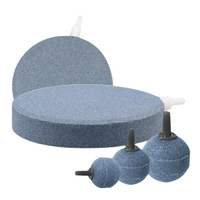 Accesorios para bomba de oxígeno para pecera, piedra de aireación, disco de aire, válvula de aire de retención de flujo, ventosa