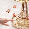 thumbnail image 2 of ROKR Swing Ride Music Box EA02 - 3D Puzzle (289 Pieces), 2 of 8