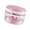 Pink, variant on Multifunctional Denture Container With Leakproof Storage and Ventilated Layers Secure Carry Elderly Organization