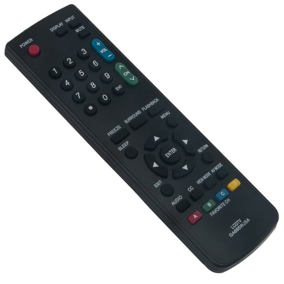 GA695WJSA Replace Remote for Sharp TV Aquos LC-42LE620UT LC-55LE620UT LC-32LS510