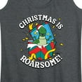 thumbnail image 3 of Toy Story - Christmas Is Roarsome - Women's Racerback Tank Top, 3 of 5
