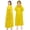 Yellow, variant on Rain Ponchos for Adults Reusable (2 Pack), Waterproof EVA Raincoats with Hood & Drawstring for Women & Men
