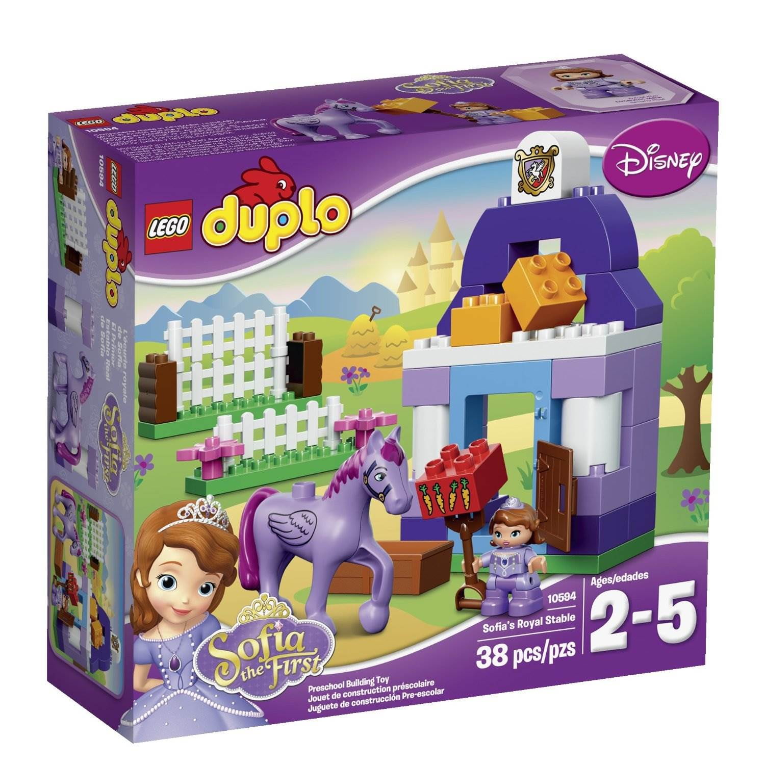 LEGO DUPLO Sofia the First First Stable - Walmart.com